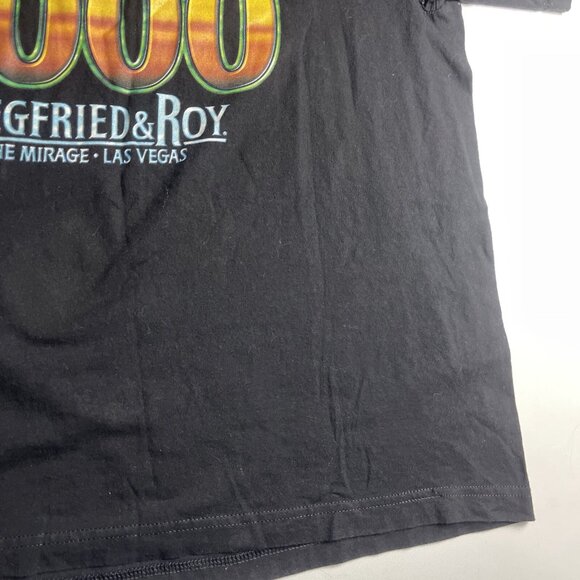 Vintage 2000 Siegfried and Roy T-Shirt Mens Tiger Cub Magic (**XL, but read**) - Picture 5 of 11